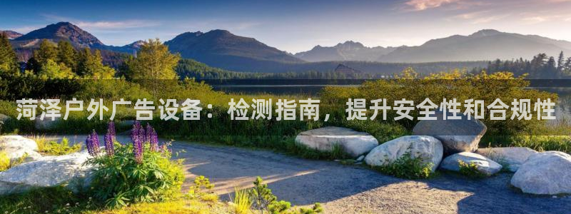 杏宇平台是什么：菏泽户外广告设备：检测指南，提升安全性和合规性