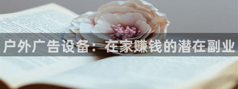 杏宇平台代理怎么样赚钱：户外广告设备：在家赚钱的潜在副业