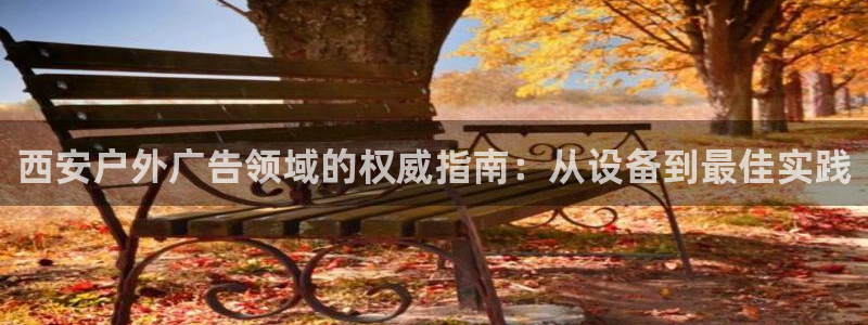 杏宇平台代理多少钱：西安户外广告领域的权威指南：从设备到最佳实践