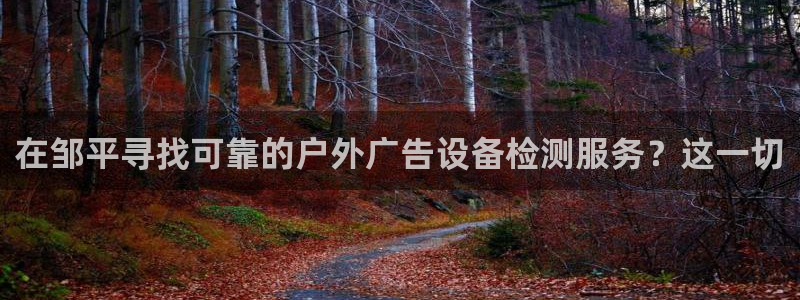 杏宇平台测速链接：在邹平寻找可靠的户外广
